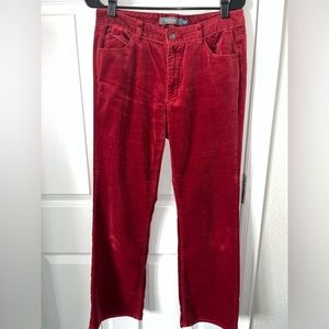 Gap Corduroy Bootcut Red Pants, size 6